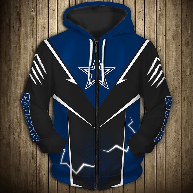 Dallas Cowboys Long Sleeve 3D Pullover Hoodie Gifts For Fans With Printed Hoodies 0