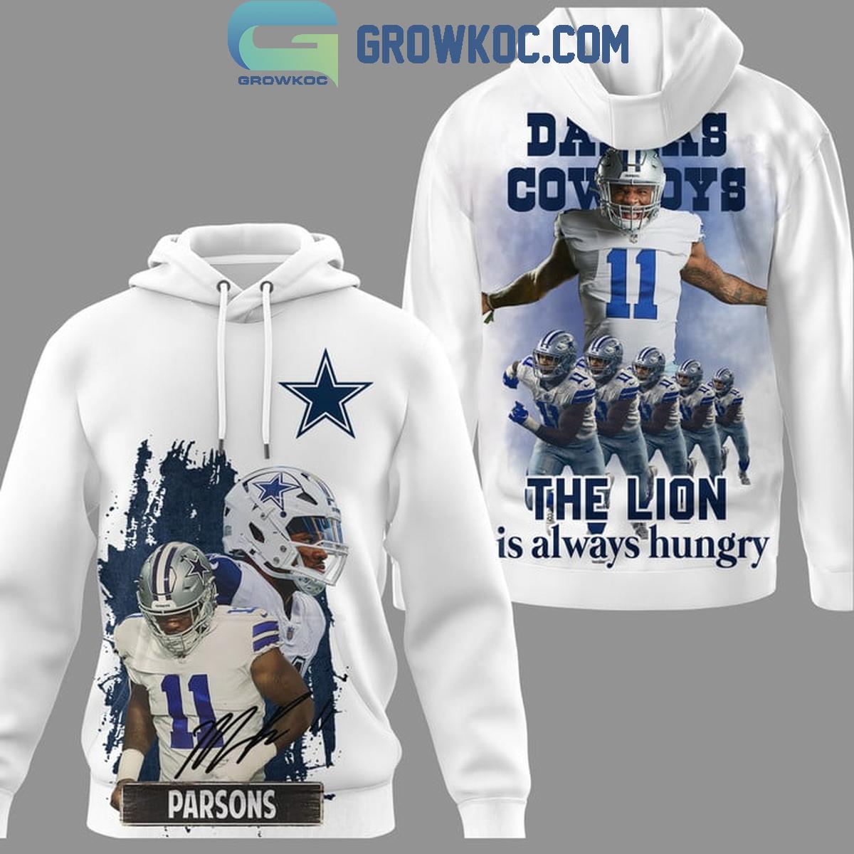 Dallas Cowboys Micah Parsons The Lions Is Always Hungry Hoodie T Shirt 1 K1fe7