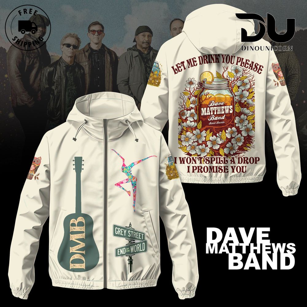 Dave Matthews Band Crush Limited Edition Windbreaker Jacket 1