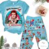 David Bowie Have Yourself A Ziggy Little Christmas Pajamas Set