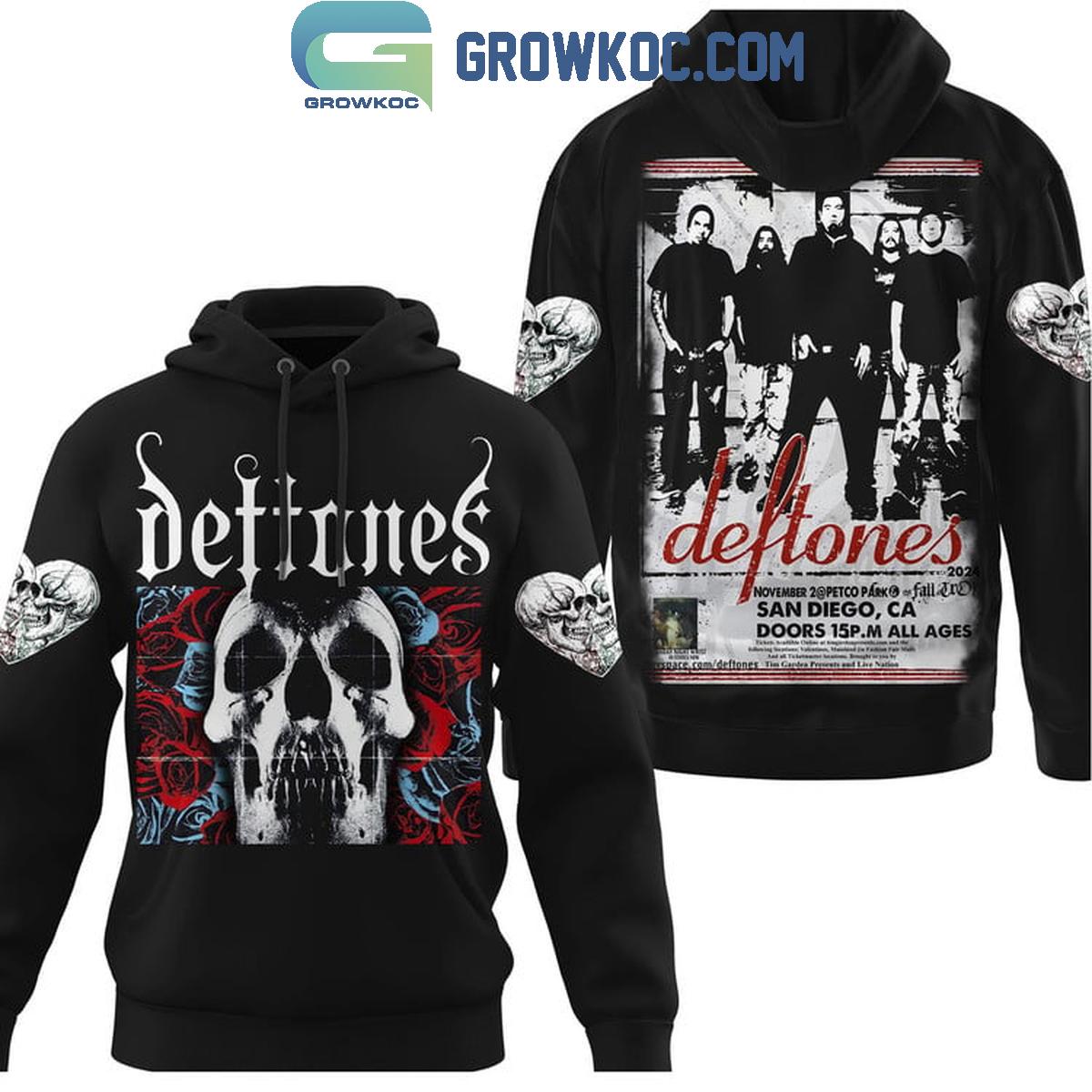 Deftones 2024 Concert In San Diego Hoodie T Shirt 1 Y7zaU