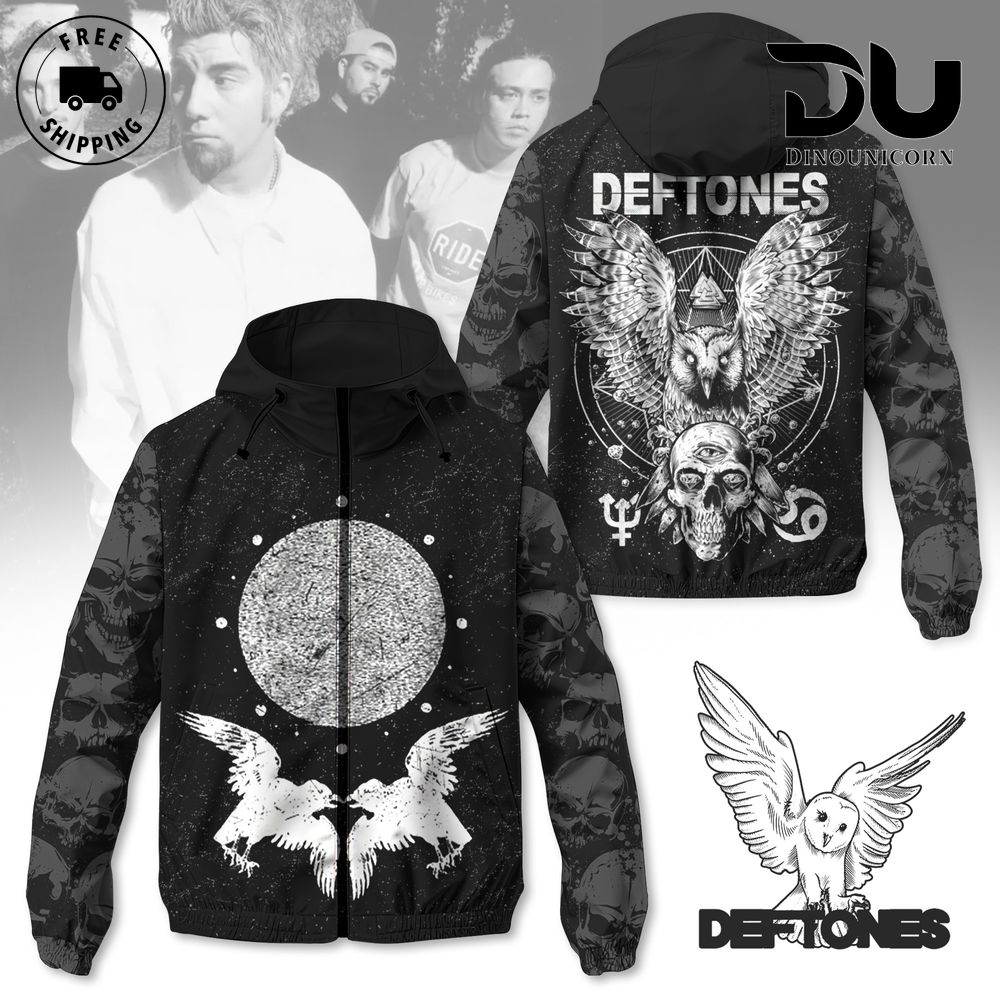 Deftones Windbreaker Outdoor Jacket 1