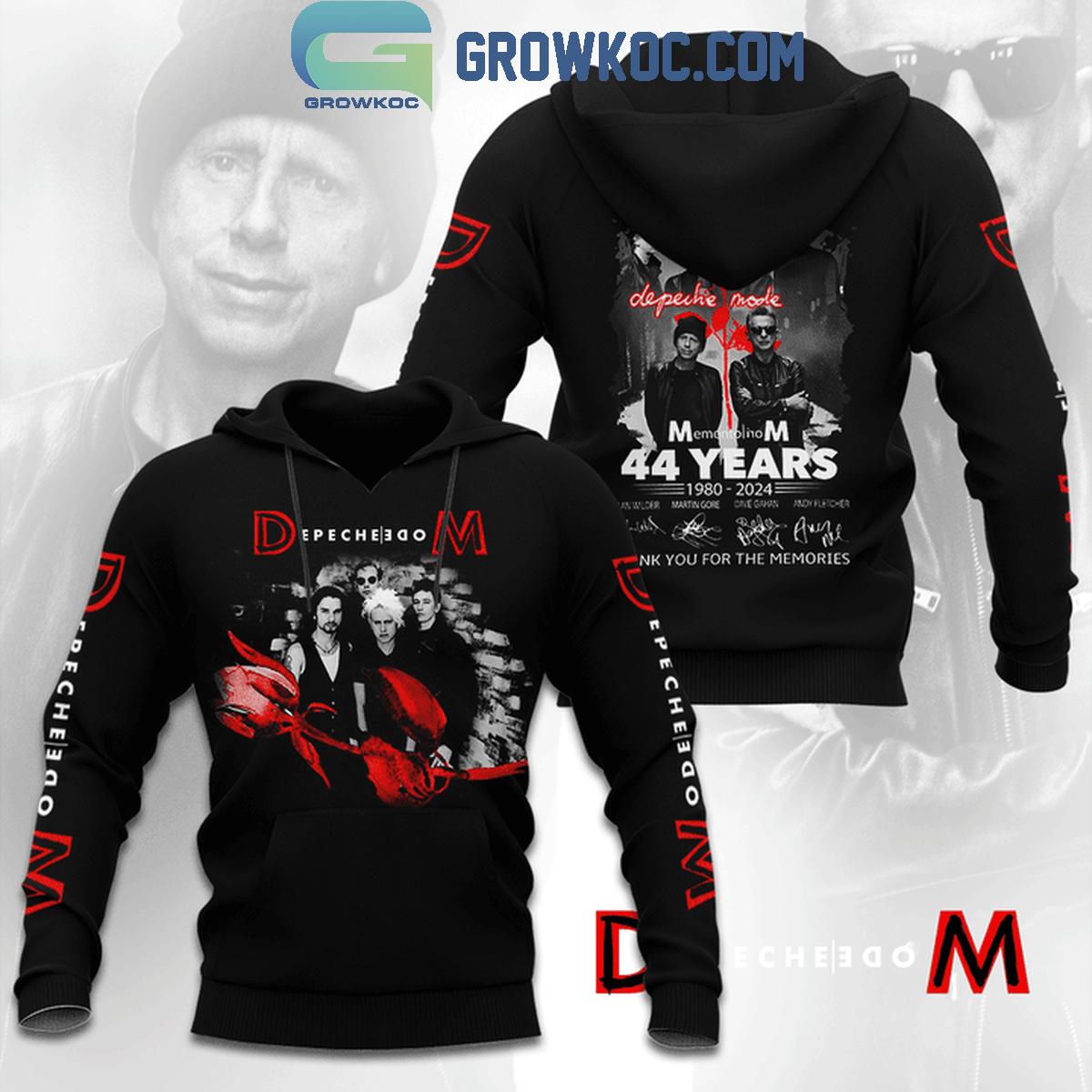 Depeche Mode 1980 2024 Thank You For 44 Years Hoodie Shirts 1 EsViY