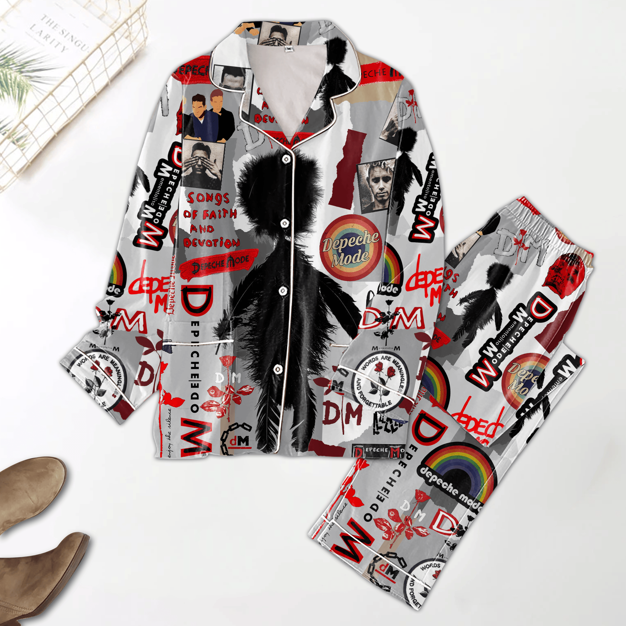 Depeche Mode Icons Bundle Pajamas Set2B1 8w8XA