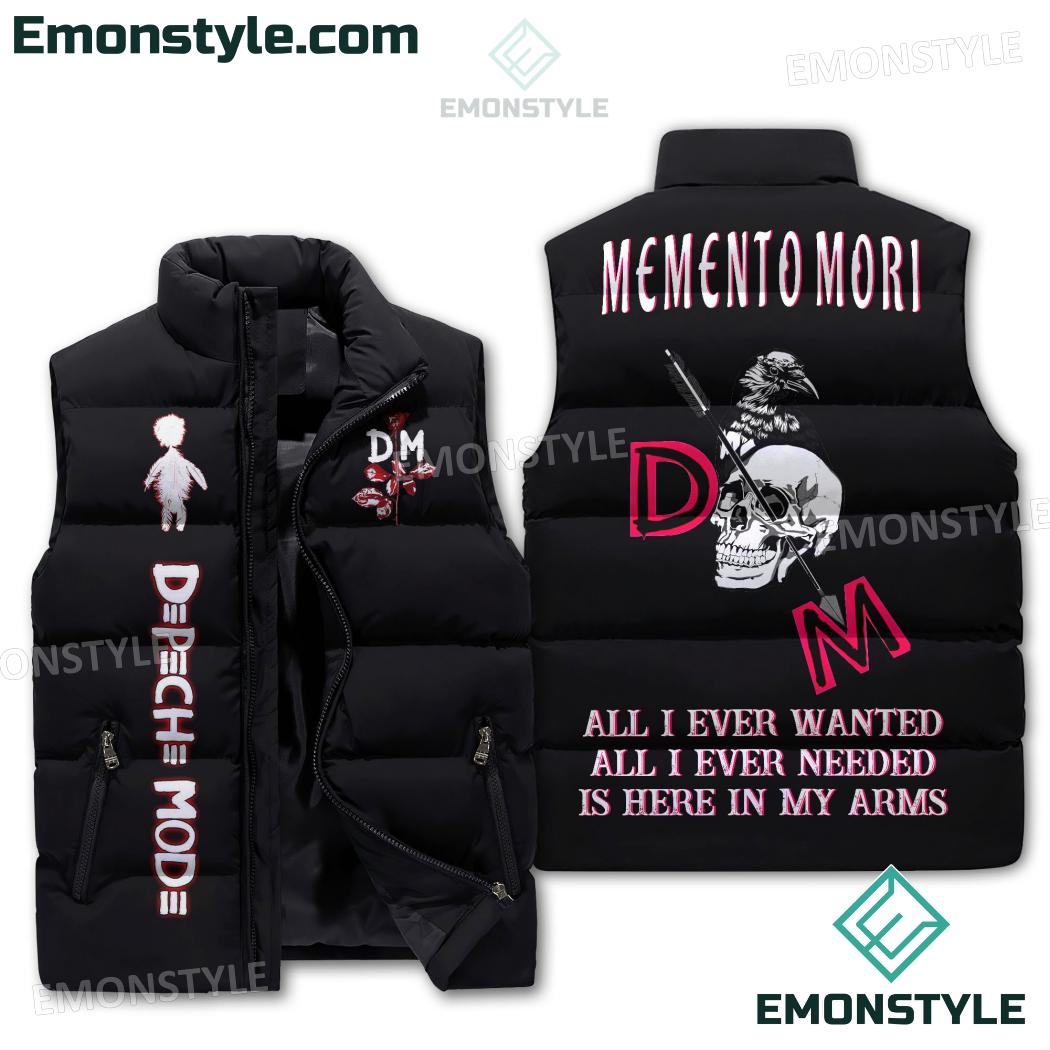 Depeche Mode Memento Mori Puffer Vest