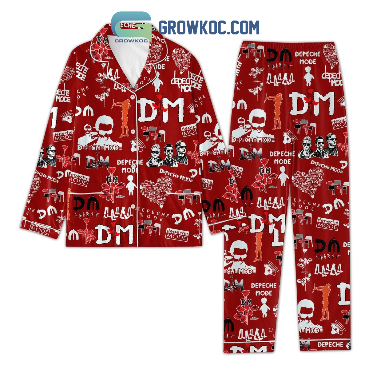 Depeche Mode New Styles Pajamas Set2B1 TOVmP