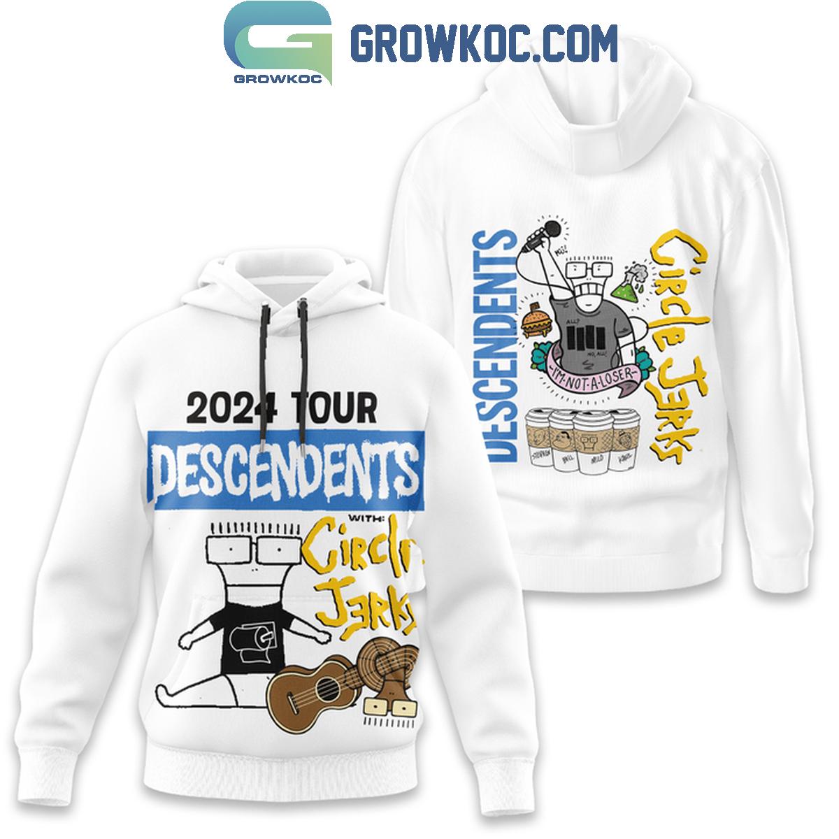 Descendents With Circle Jerks Tour 2024 Hoodie Shirts 1 ifNmm