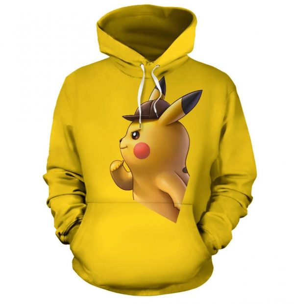 Detective2BPikachu2BHoodie2B3D Classic2BT Shirt Sweetdreamfly2BC490EN fW9e9 600x620 1