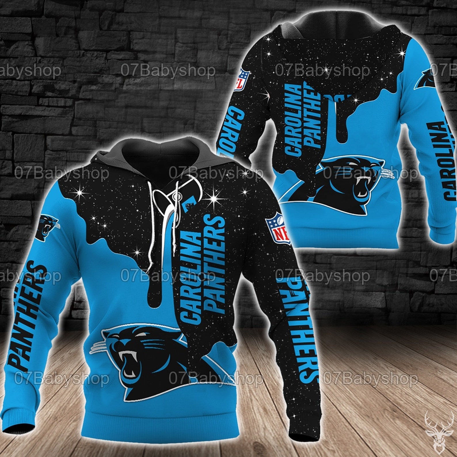 Detroit Lions Nfl All Over Print Hoodie Perfect For Showing Team Spirit 0