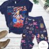 Dolly Color Me America Red White And Blue Pajamas Set