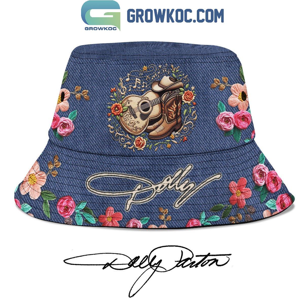 Dolly Parton Country Girl Jean Bucket Hat 1 4ndTY