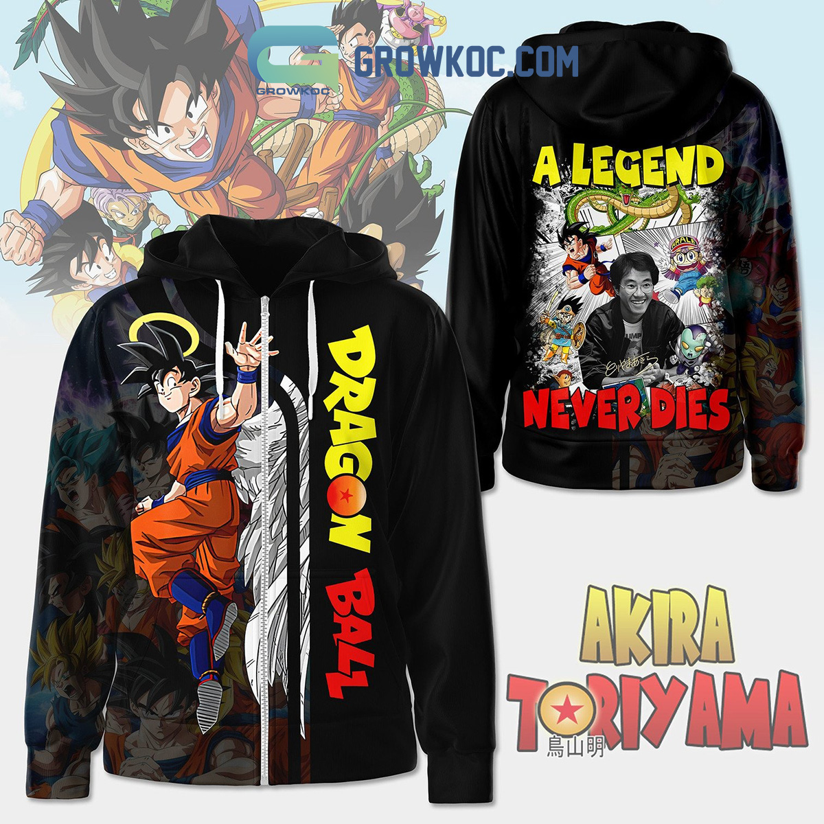 Dragon Ball A Legend Never Dies Akira Toriyama Hoodie Shirts2B1 Am7xd