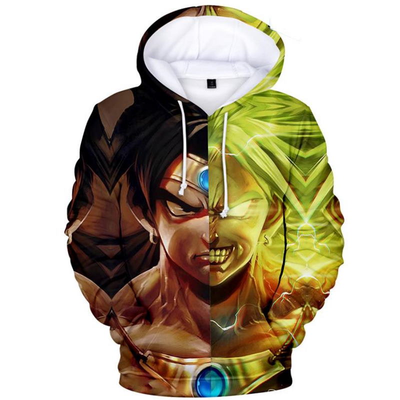 Dragon Ball Anime Series Saiyan Goku All Over Print Hoodie 3D 0