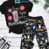 Dutch Bros Valentine Fleece Pajamas Set2B1 sVDpm