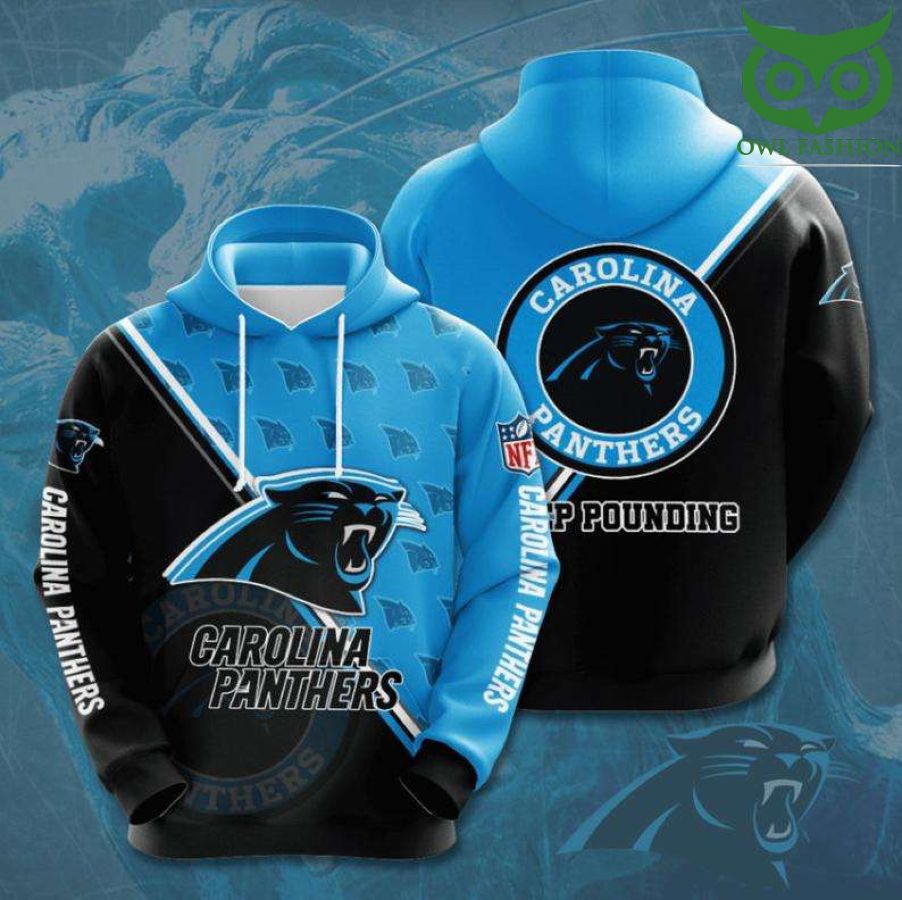 ENHfjaJj 143 Carolina Panthers NFL logo 3D Hoodie