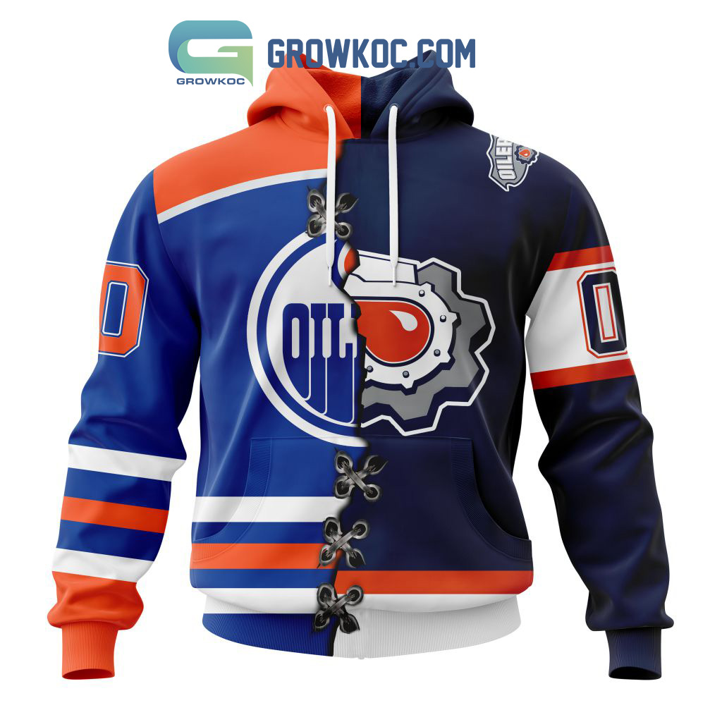 Edmonton Oilers Mix Reverse Retro Personalized Hoodie Shirts2B1 1U2kY