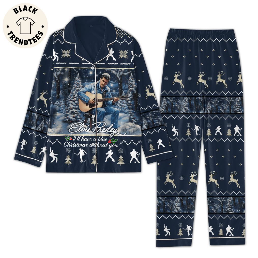 Elvis Presley Christmas Design Pijamas Set c7e8b6 0