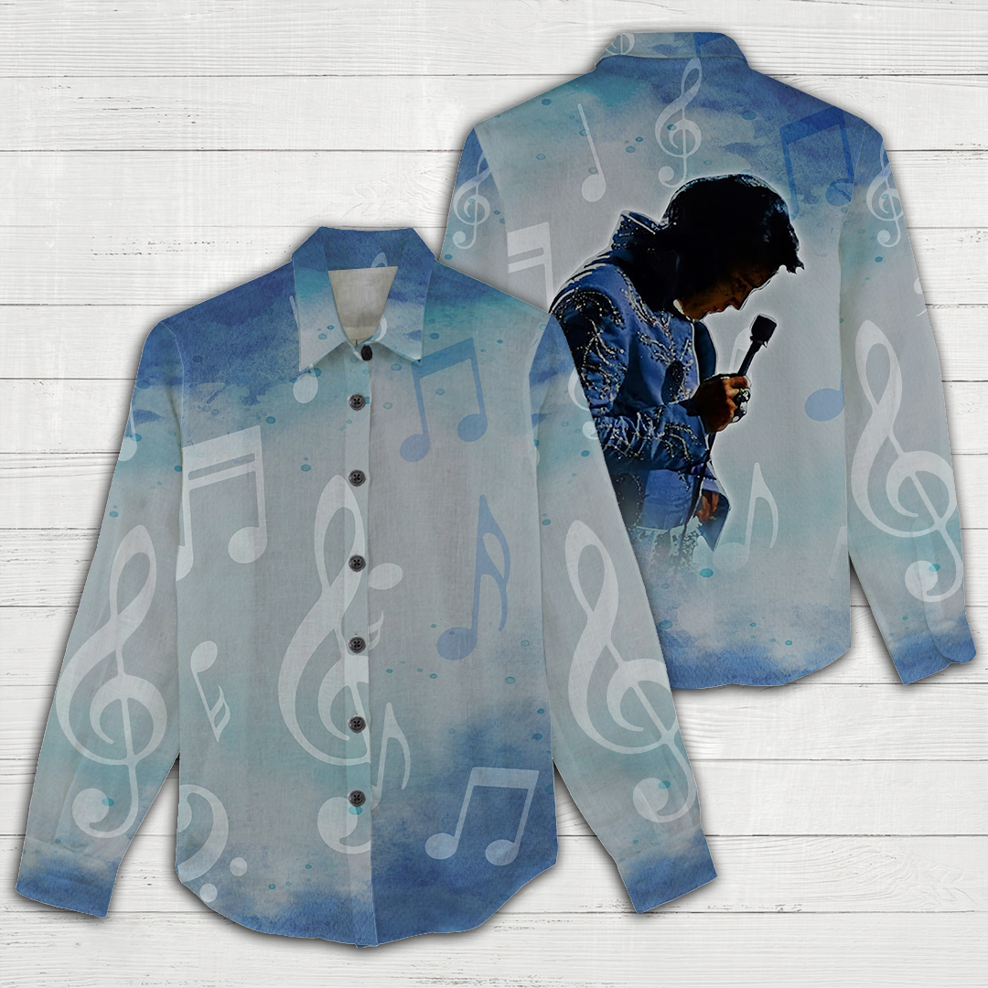 Elvis Presley Linen shirt ANHNV885 mockup 2