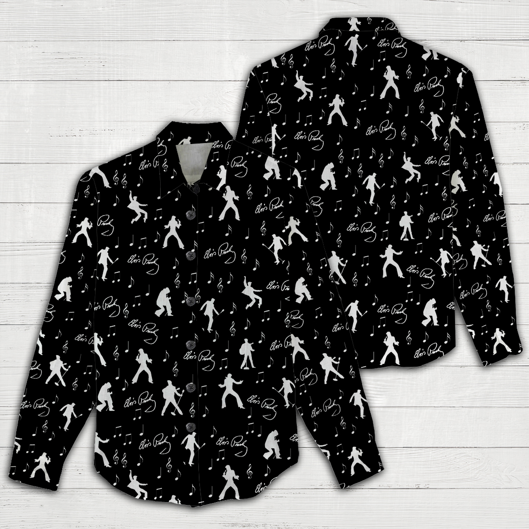 Elvis Presley Linen shirt ANHNV893 mockup 2