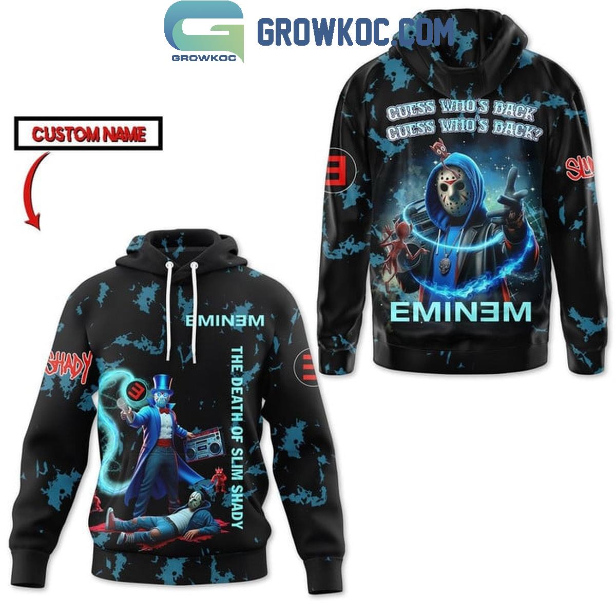 Eminem Houdini The Death Of Slim Shady Personalized Hoodie Shirts 1 VYDfF