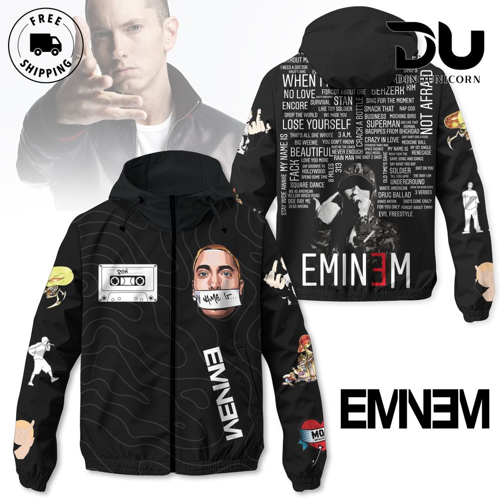 Eminem Windbreaker Outdoor Jacket 1