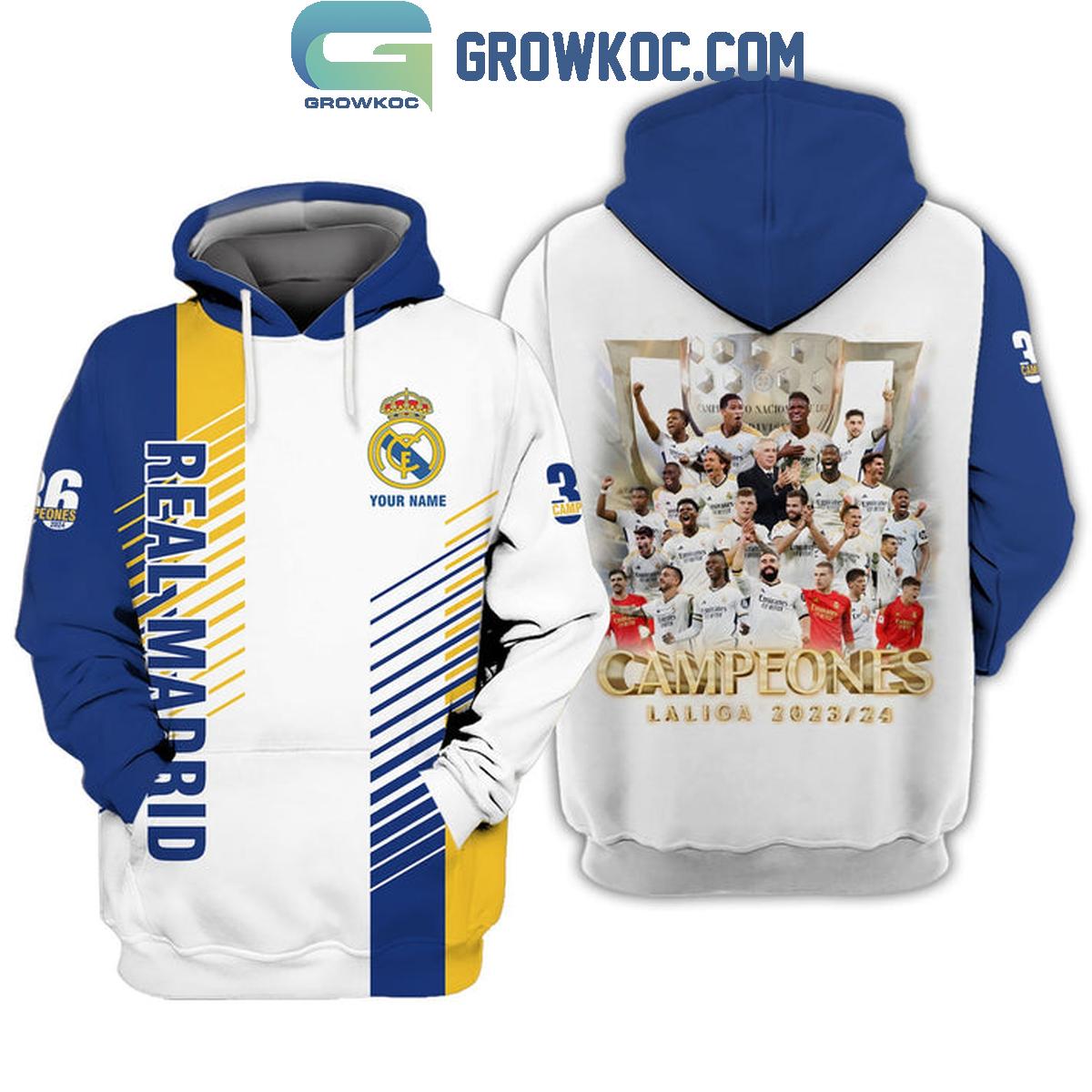 Emirates Fly Better Real Madrid Champeones La Liga Personalized Hoodie Shirts 1 F0LcL