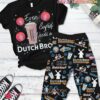 Even Cupid Needs A Dutch Bros Coffee Pajamas Set