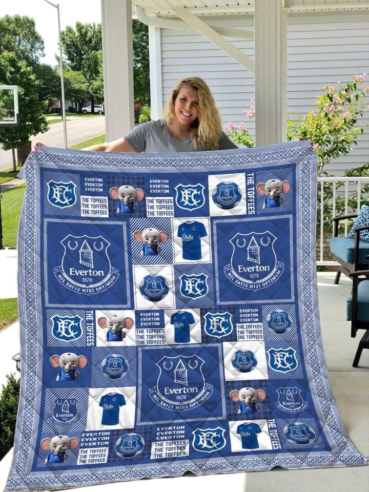 Everton FC Quilt Blanket