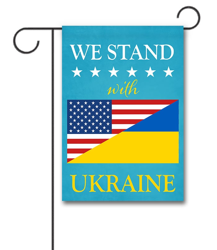 FMP3307 Stand with Ukraine Garden Flag