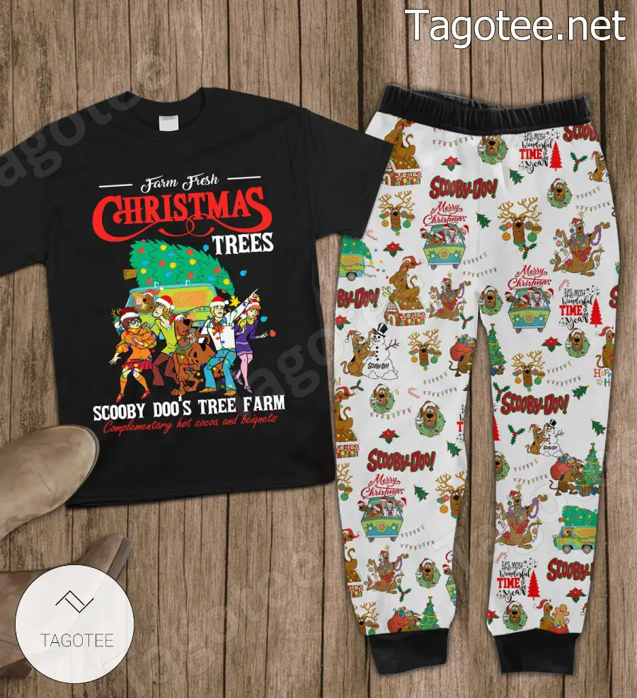 Farm Fresh Christmas Trees Scooby Doos Tree Farm Pajamas Set