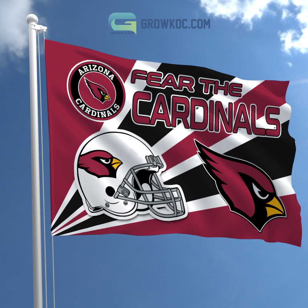 Fear The Arizona Cardinals NFL House Garden Flag2B1 lJEiO