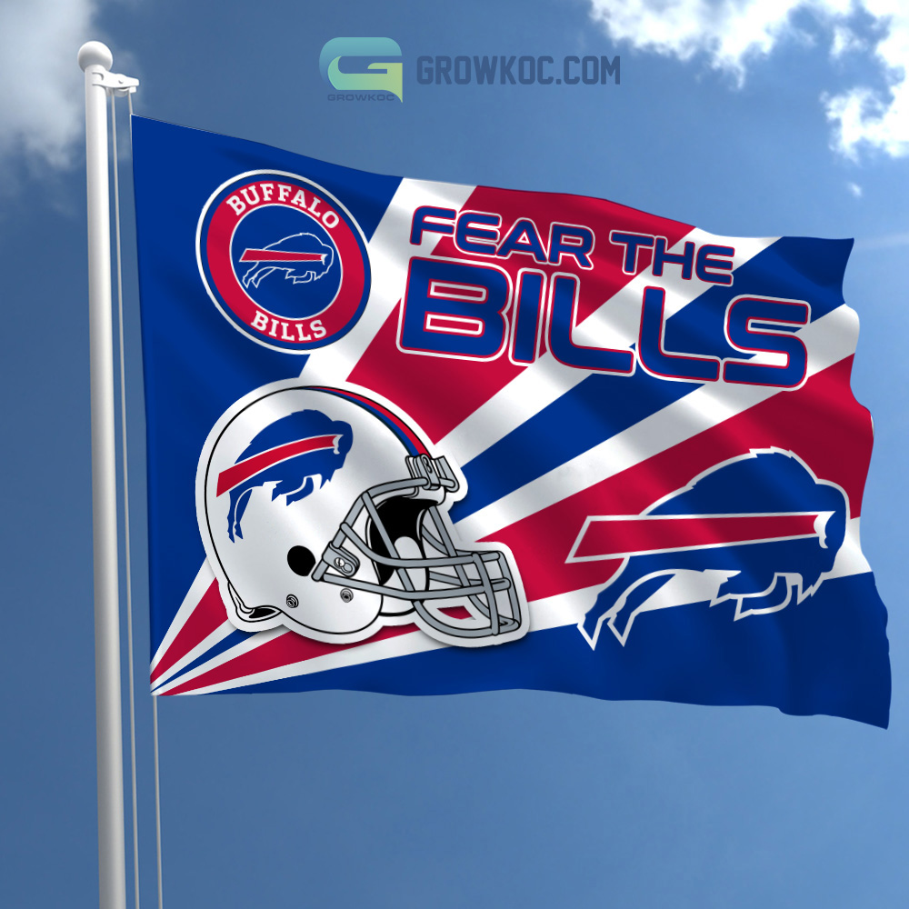 Fear The Buffalo Bills NFL House Garden Flag2B1 M2zWE