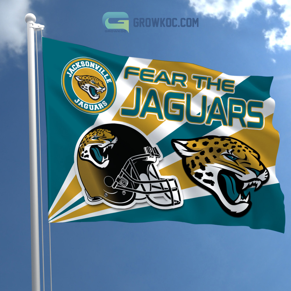 Fear The Jacksonville Jaguars NFL House Garden Flag2B1 nU93J