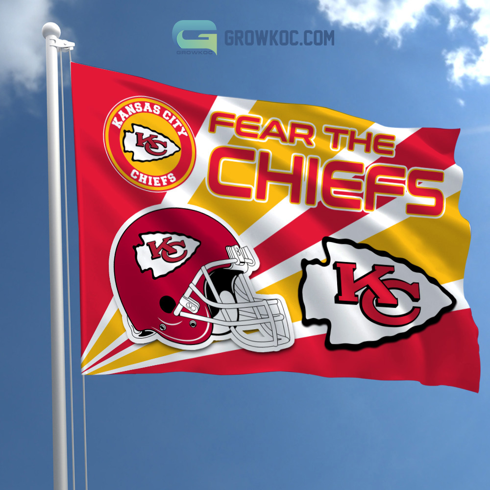 Fear The Kansas City Chiefs NFL House Garden Flag2B1 fBaRF