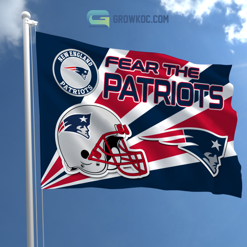 Fear The New England Patriots NFL House Garden Flag2B1 r6I5E