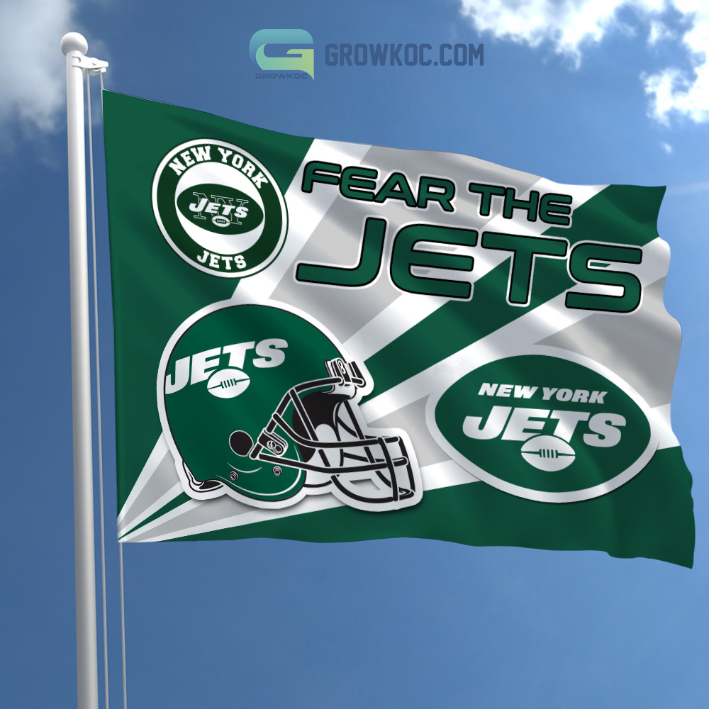 Fear The New York Jets NFL House Garden Flag2B1 LlXeL