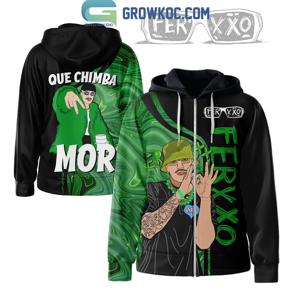 Feid FERXXO Que Chimba Mor Fan Hoodie Shirts2B1 YVnA7