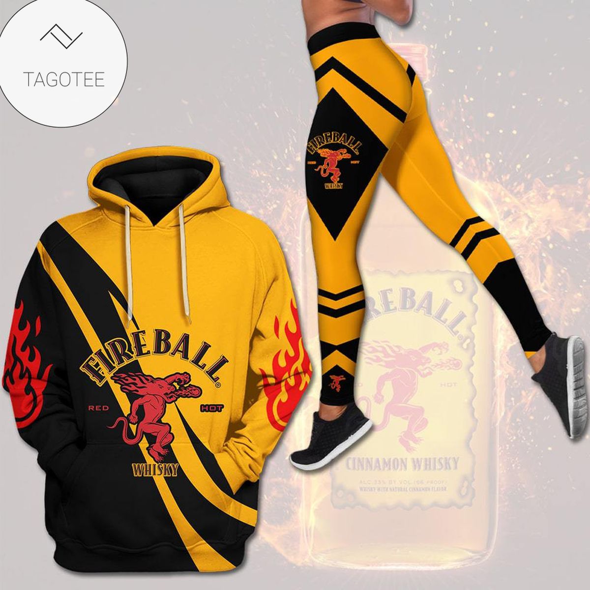 Fireball Hoodie And Legging