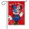 Fireworks Minnie Mouse Garden Patriotic Disney Flag