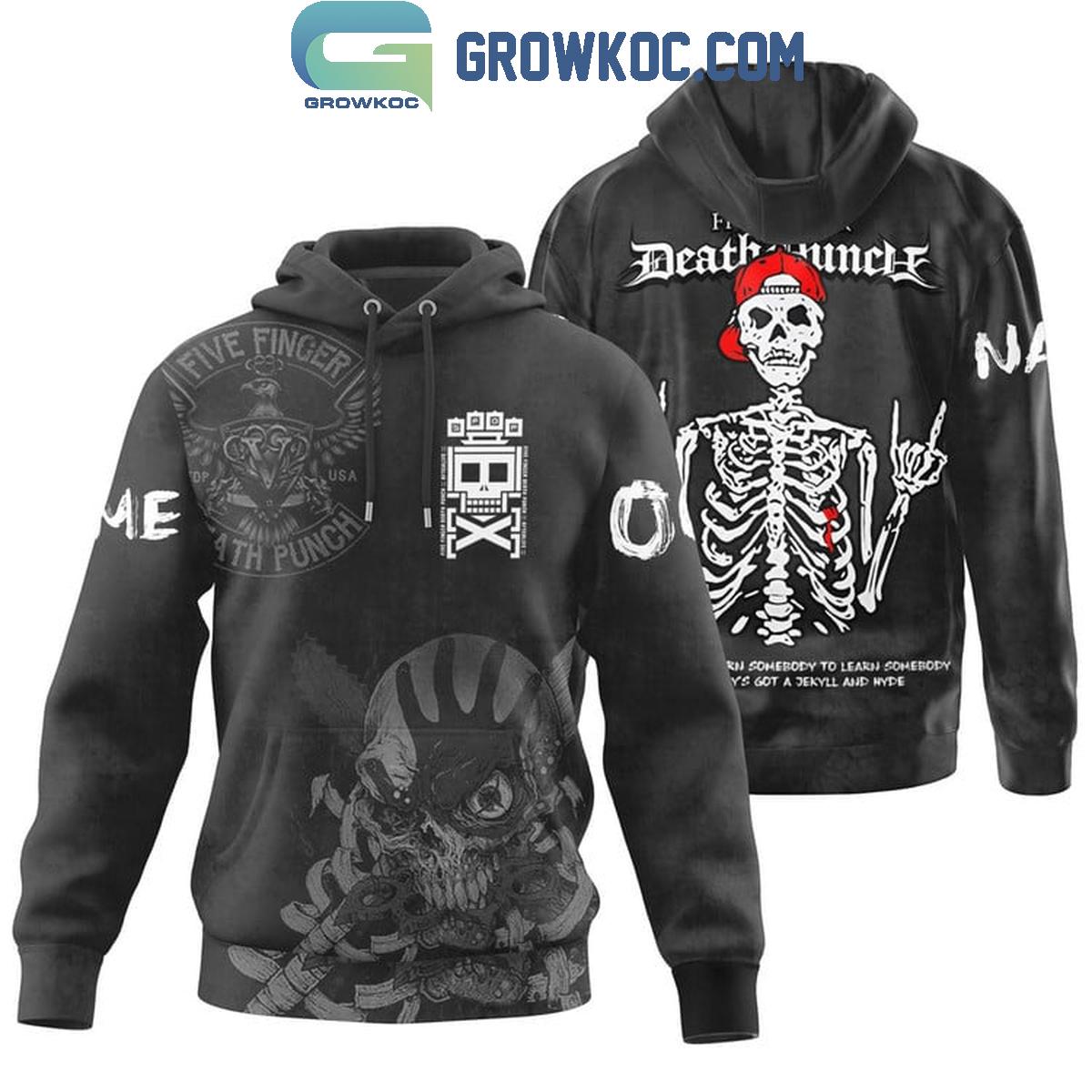 Five Finger Death Punch Got A Jekyll And Hyde Personalized Hoodie Shirts 1 kqHeL