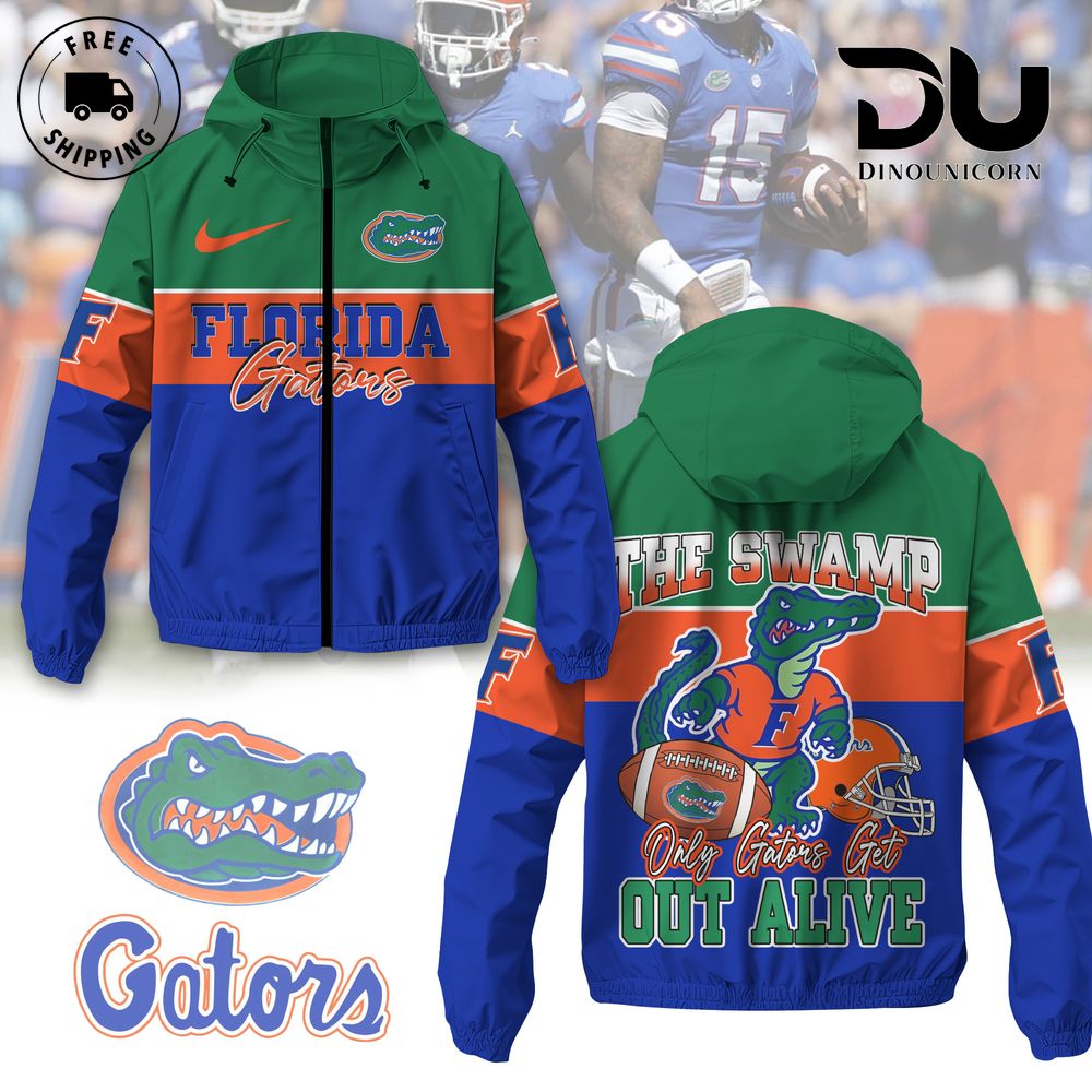 Florida Gators Football NCAA Windbreaker Jacket 1