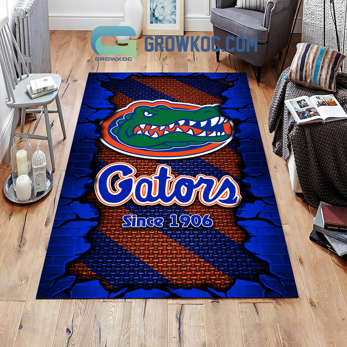 Florida Gators Football Team Living Room Rug2B1 ooWdN