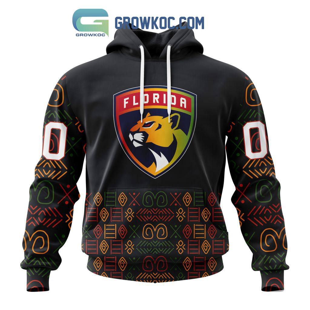 Florida Panthers Black History Month Personalized Hoodie Shirts2B1 1AHiv