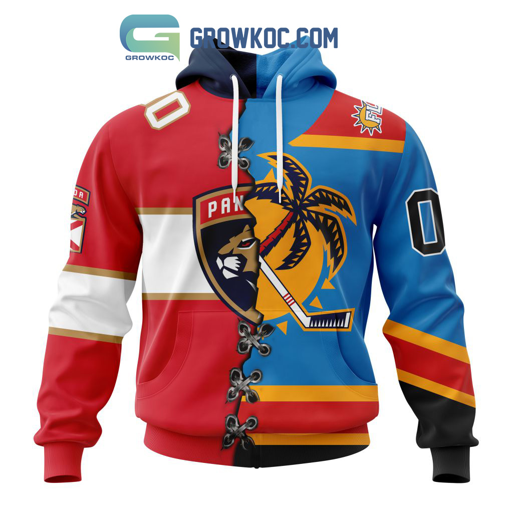 Florida Panthers Mix Reverse Retro Personalized Hoodie Shirts2B1 ujOsQ