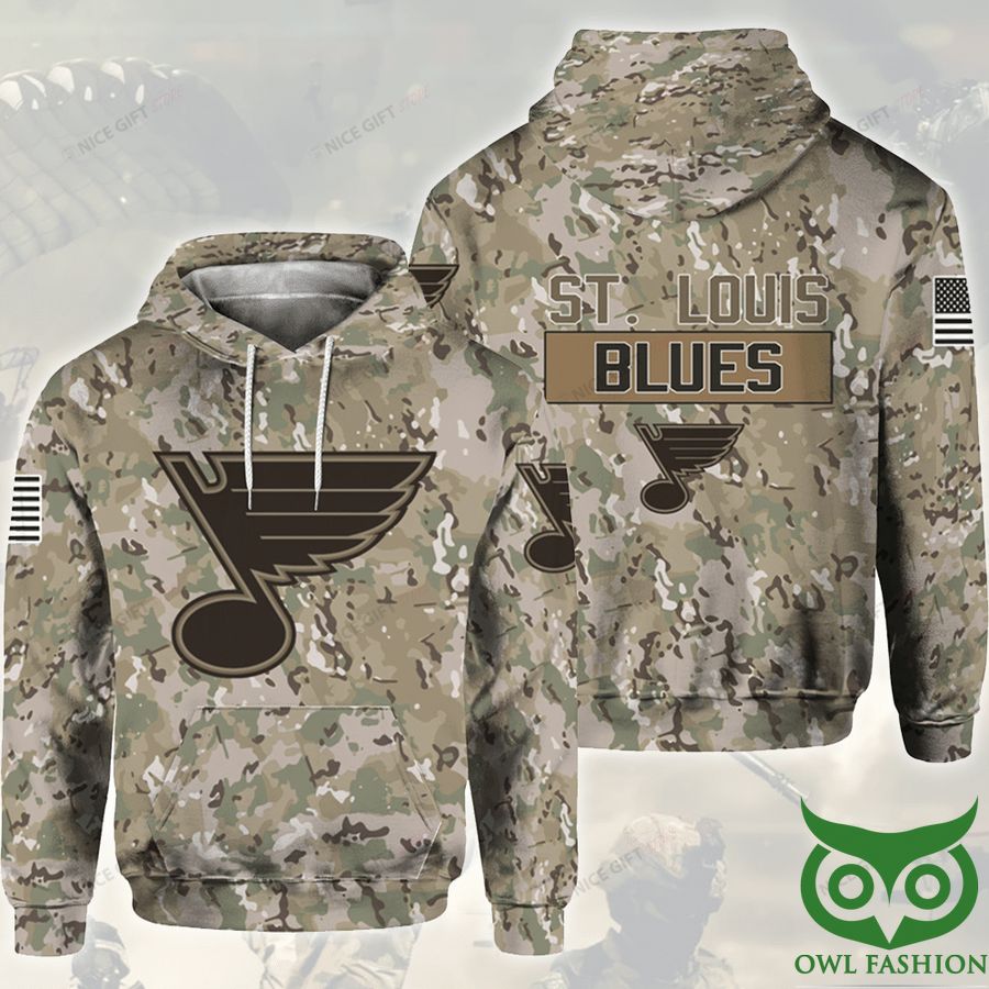 FqNH3fE5 262 NHL St. Louis Blues Camouflage 3D Hoodie
