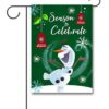 Frozen Olaf Christmas Garden Disney Flag