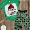 Fudge Christmas Pajamas Set