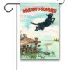 GPA3118 Gary Patterson Lake Summer Dog Garden Flag