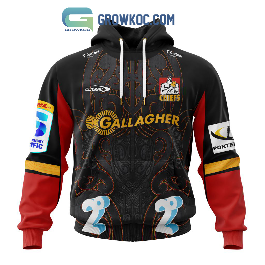 Gallagher Chiefs Personalized 2024 Home Super Rugby Fan Hoodie Shirts2B1 6wzap