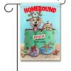 Gary Patterson Adopted Pets Christmas Garden Flag